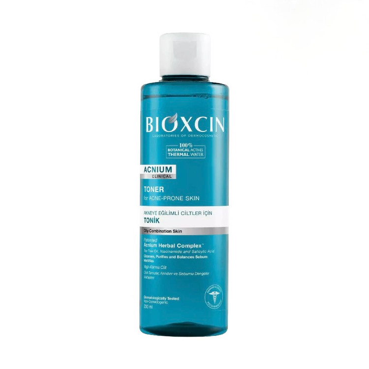 تونر ضد جوش پوست چرب و مختلط بیوکسین Bioxcin حجم 200 میل