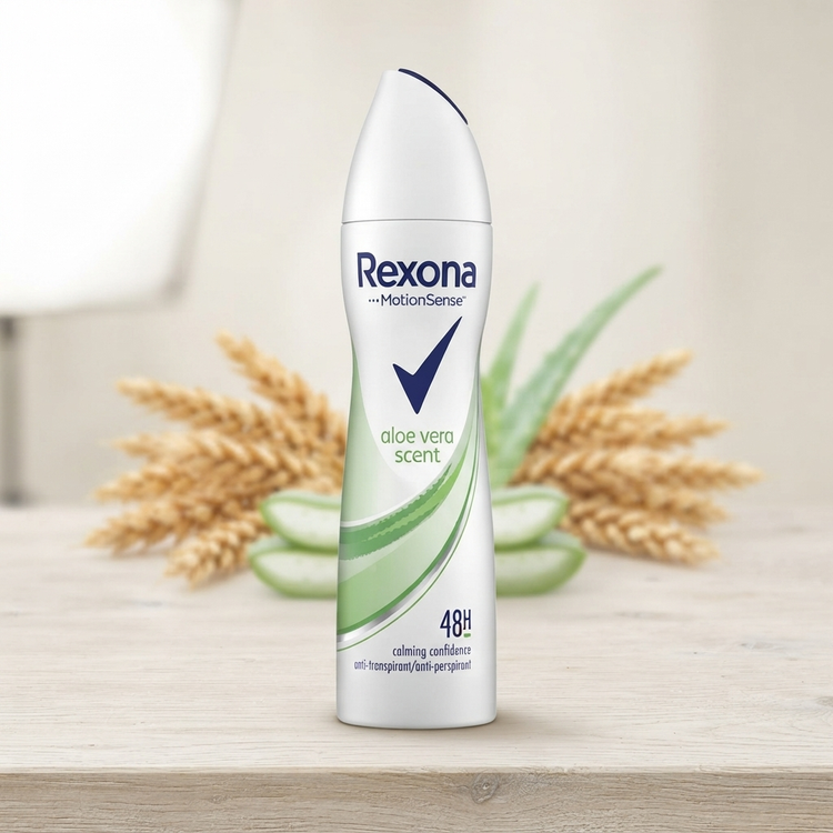 اسپری ضد تعریق زنانه رکسونا مدل آلوئه ورا rexona aloe vera