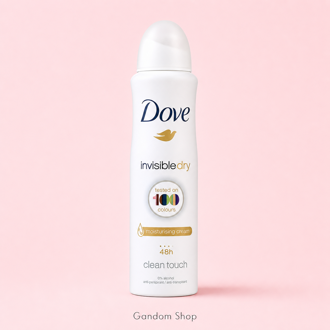 اسپری زیر بغل زنانه داو 100 مدل clean touch حجم 250 میل