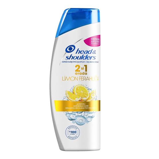 شامپو هد اند شولدرز مدل LEMON FRESH مناسب موهای چرب