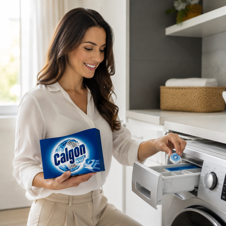 جرم گیر ماشین لباسشویی کالگون مدل calgon powerball بسته 15 عددی