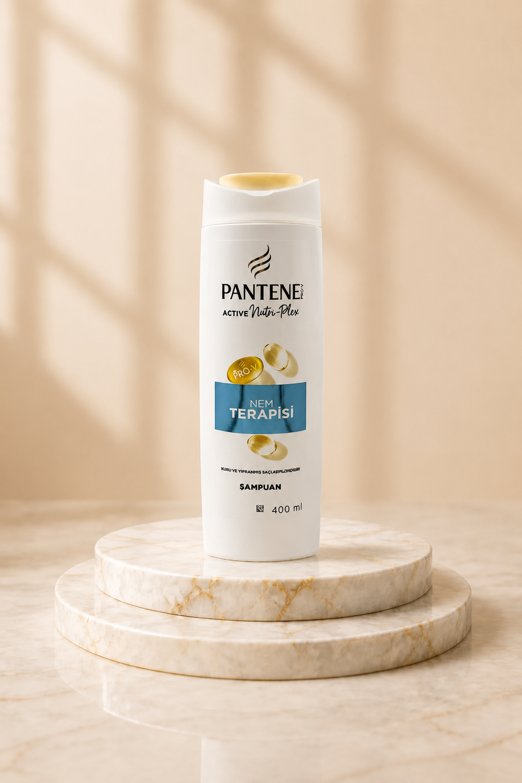 شامپو آبرسان پنتن Pantene مدل Nem Terapisi حجم 400 میل