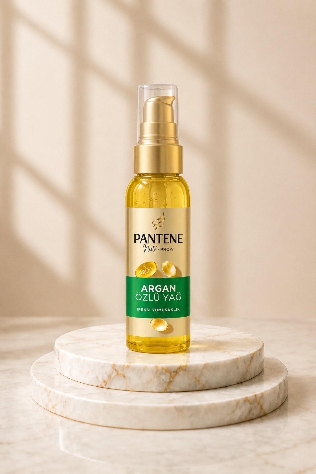 سرم موی پنتن pantene اصل حاوی روغن آرگان مدل Pro-V حجم 100 میلی