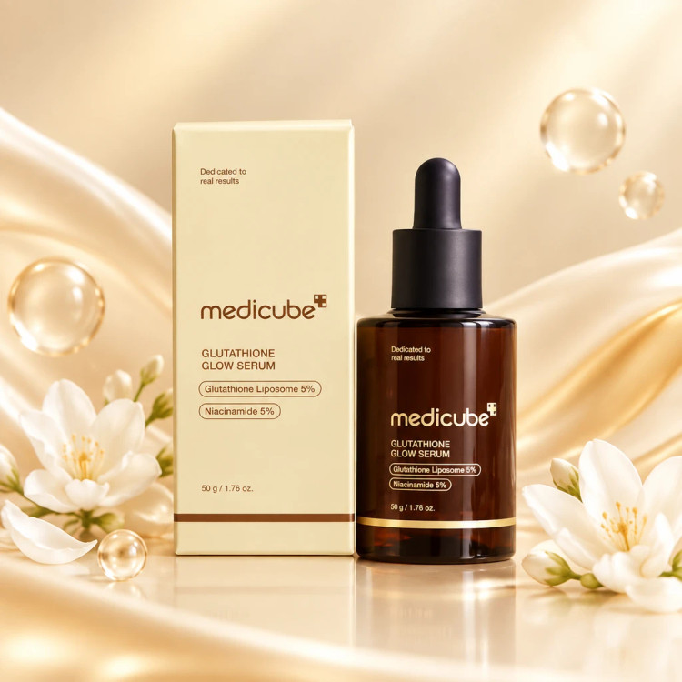 سرم جوانساز و روشن کننده Glutathione مدی کیوب حجم 30 گرم